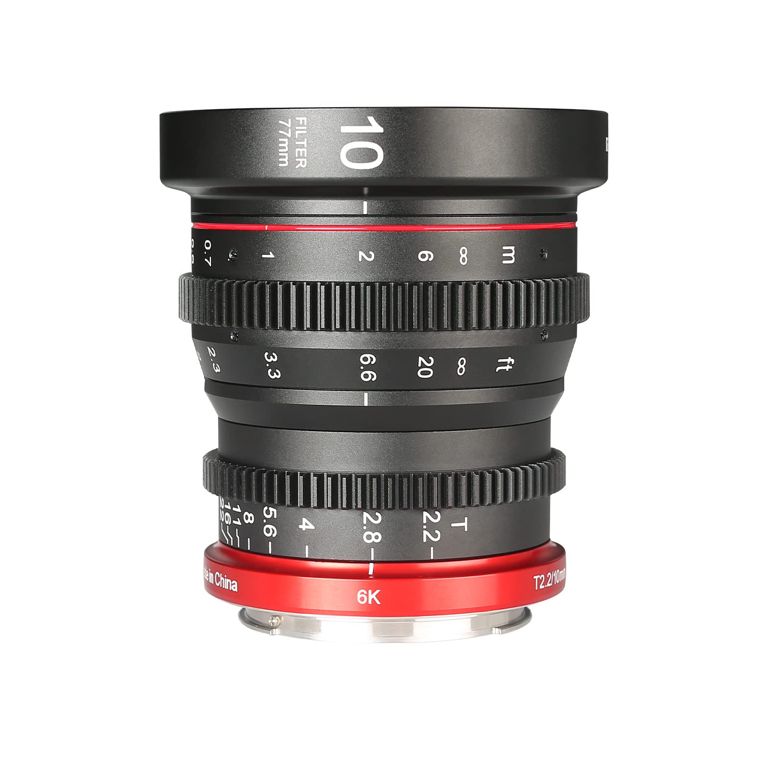 Meike Mini Prime 10mm T2.2 RFマウント ｜O741 Meike 10mm T2.2 Large Aperture Manual Focus Low Distortion APS-C